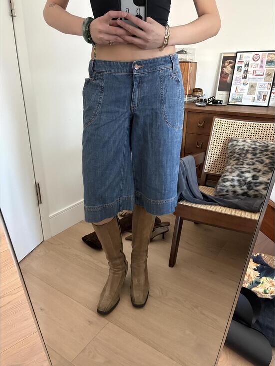 See by Chloe Denim - Vintage See by Chloe Denim Culottes